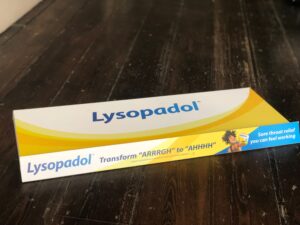 lysopadol display stand