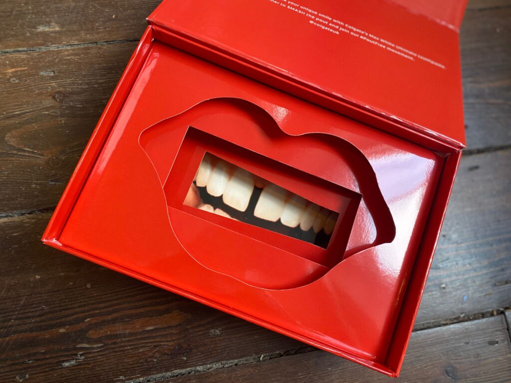 Colgate Interactive Packaging